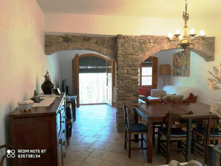 Casa Sobre Rio Noguera Pallaresa Gerri de la Sal Екстериор снимка